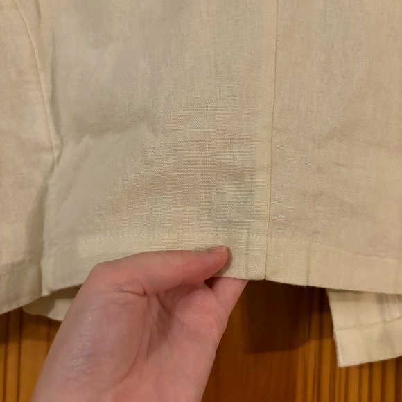 NWT Women’s Melrose and Market Crop Linen Blend Blazer - Picture 12 of 12